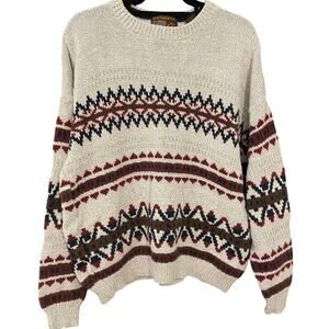 Vintage 90s Authentic Issue Winter Sweater Adult XL